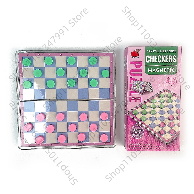 Strategy Board Game - Permainan Papan Catur Kristal Magnetik Dapat