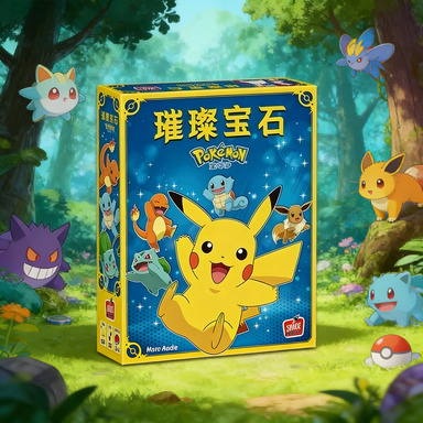 Strategy Board Game - Permainan Papan Pokemon ASMODEE Dazzling Gem