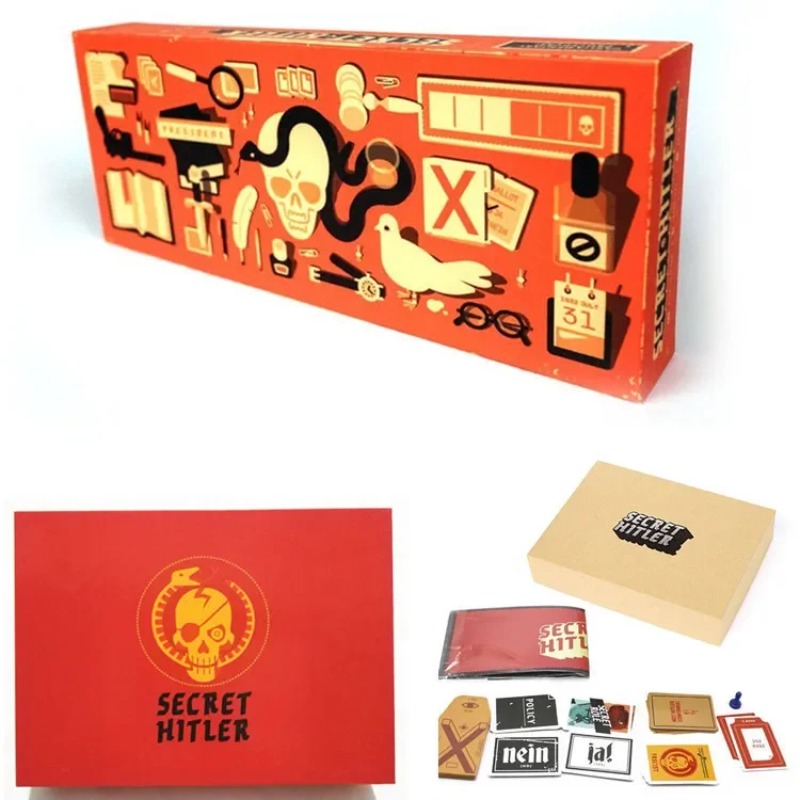 Board Game Hitler - Permainan Papan Hitler Rahasia