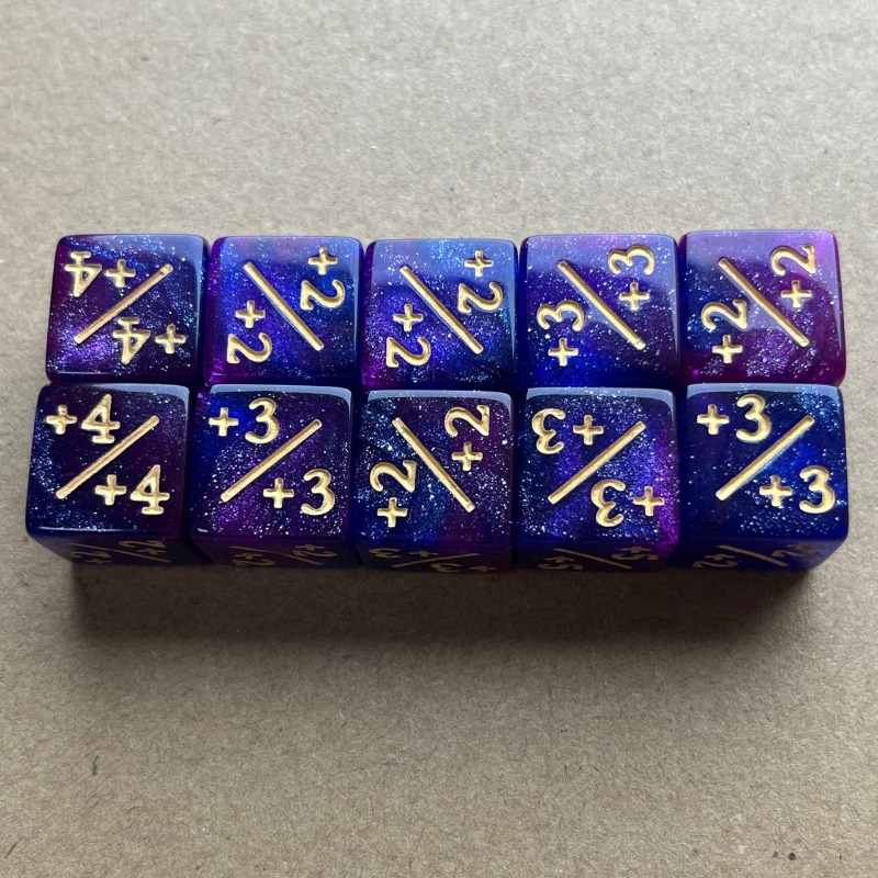 16mm Plus Minus Dice Nomor 16  - Game Token Counter ulasan dan harga