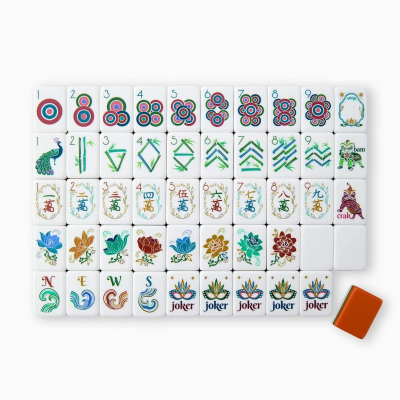 Set Permainan Mahjong Amerika  - Board Game Mahjong ulasan dan harga