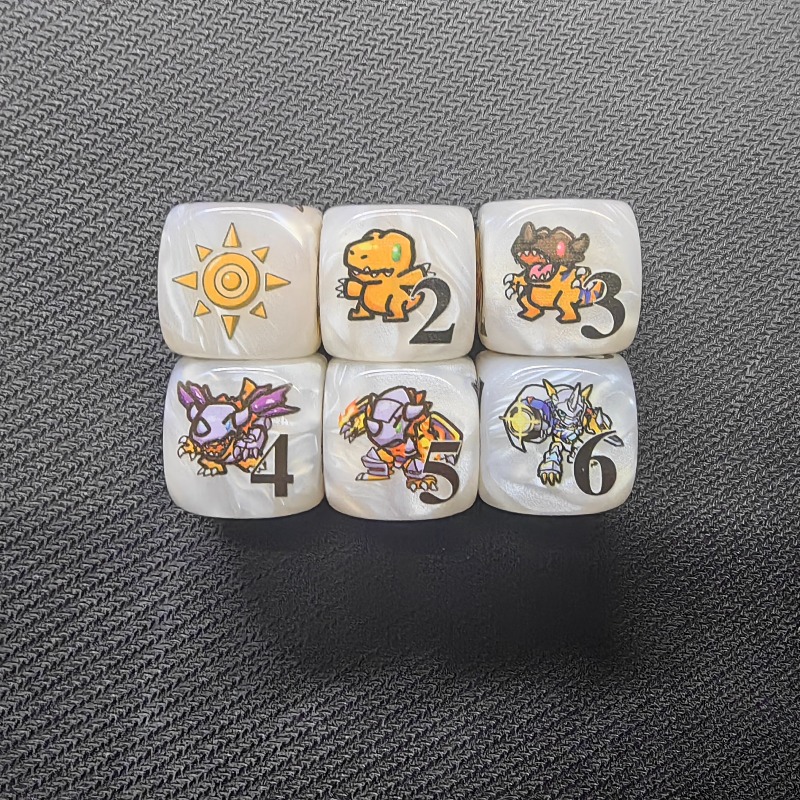 2 Buah/Set Digimon DTCG Omnimo - Game Token Counter ulasan dan harga