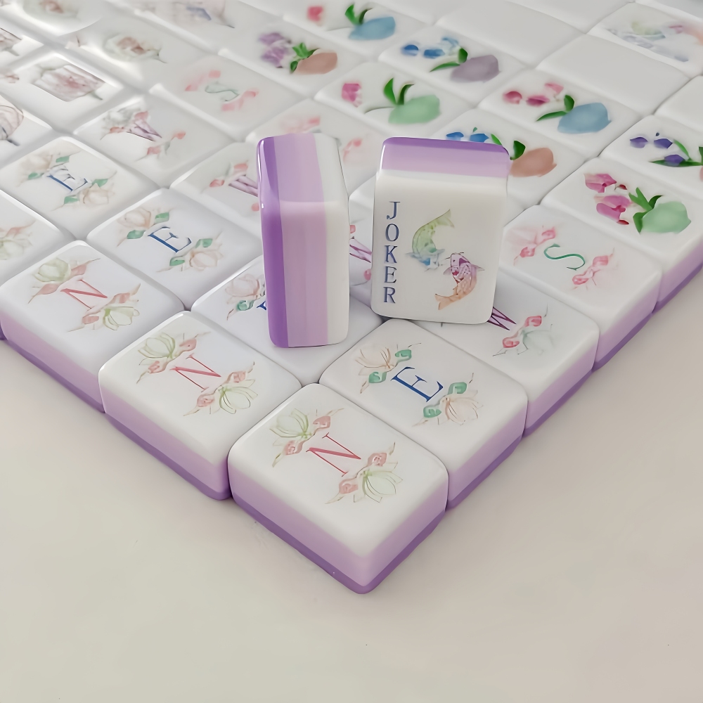Set Permainan Mahjong Amerika  - Board Game Mahjong ulasan dan harga