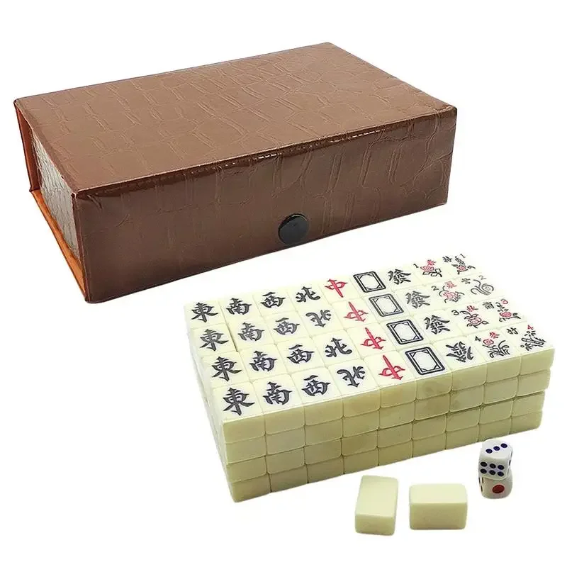 Set Permainan Mahjong Cina 144 - Board Game Mahjong ulasan dan harga
