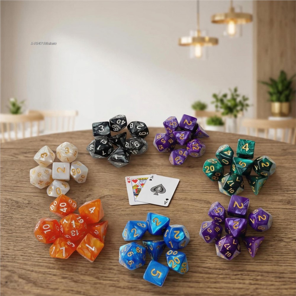 7 Buah Set Dadu Permainan Papa - Game Token Counter ulasan dan harga
