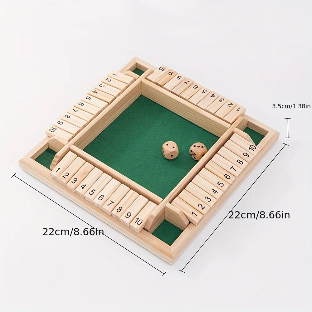 Dadu kayu papan permainan ditu - Board Game Azul ulasan dan harga